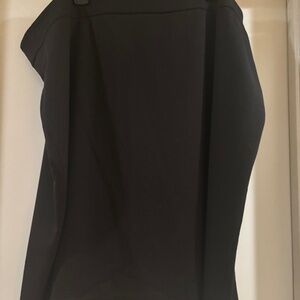 Black pencil skirt